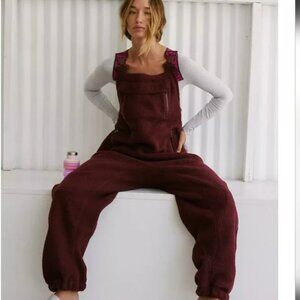 ISO!! Free People Movement Hit the Slopes Salopette - Oxblood or Green - Small
